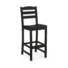POLYWOOD La Casa Cafe Outdoor Bar Side Chair -VERMONT WOODS La Casa Cafe Outdoor Bar Side Chair