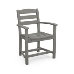 POLYWOOD La Casa Cafe Outdoor Dining Arm Chair