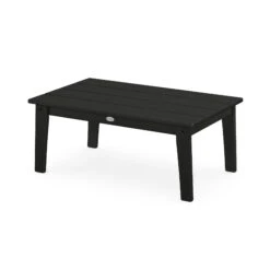 POLYWOOD Lakeside 23" X 36" Coffee Table -VERMONT WOODS Lakeside 23x36 Coffee Table CTL2336BL Black