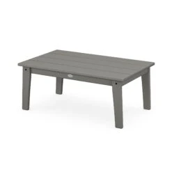 POLYWOOD Lakeside 23" X 36" Coffee Table -VERMONT WOODS Lakeside 23x36 Coffee Table CTL2336GY Slate Grey