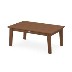 POLYWOOD Lakeside 23" X 36" Coffee Table -VERMONT WOODS Lakeside 23x36 Coffee Table CTL2336TE Teak