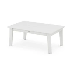 POLYWOOD Lakeside 23" X 36" Coffee Table -VERMONT WOODS Lakeside 23x36 Coffee Table CTL2336WH White