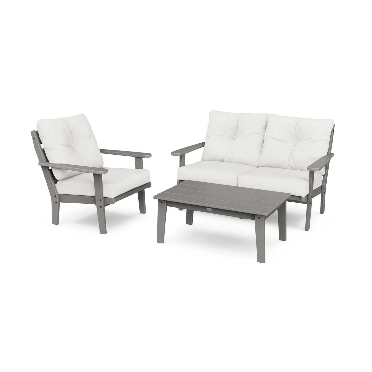 POLYWOOD Lakeside 3-Piece Deep Seating Set 5 POLYWOOD Lakeside 3-Piece Deep Seating Set - Image 3