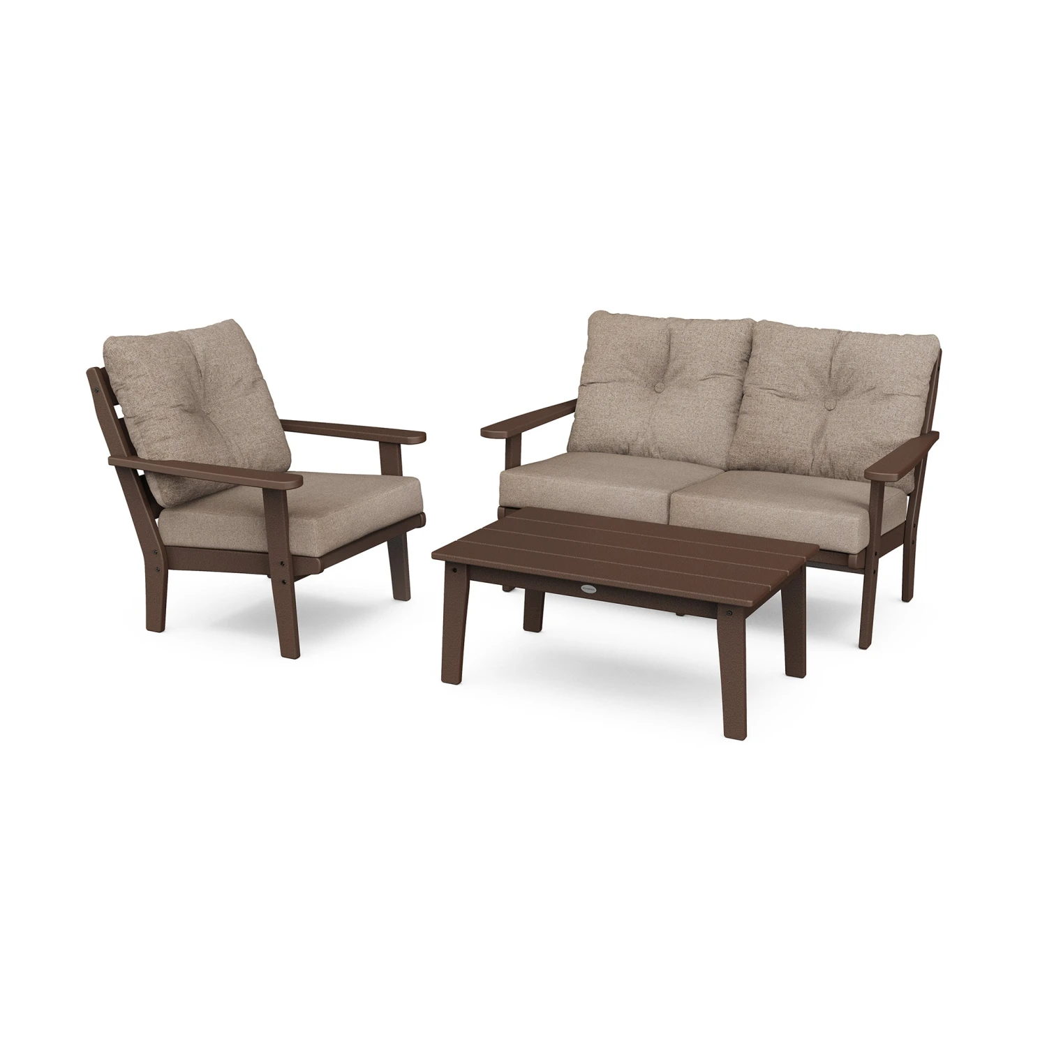 POLYWOOD Lakeside 3-Piece Deep Seating Set 7 POLYWOOD Lakeside 3-Piece Deep Seating Set - Image 5