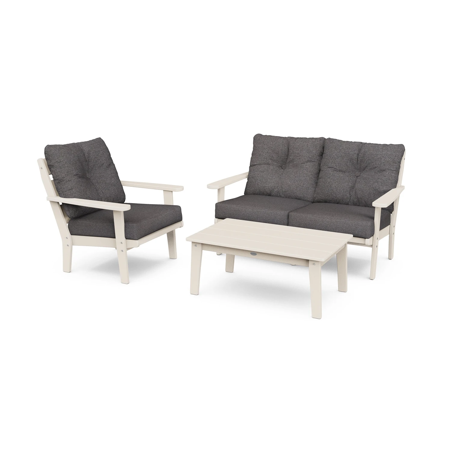 POLYWOOD Lakeside 3-Piece Deep Seating Set 8 POLYWOOD Lakeside 3-Piece Deep Seating Set - Image 6