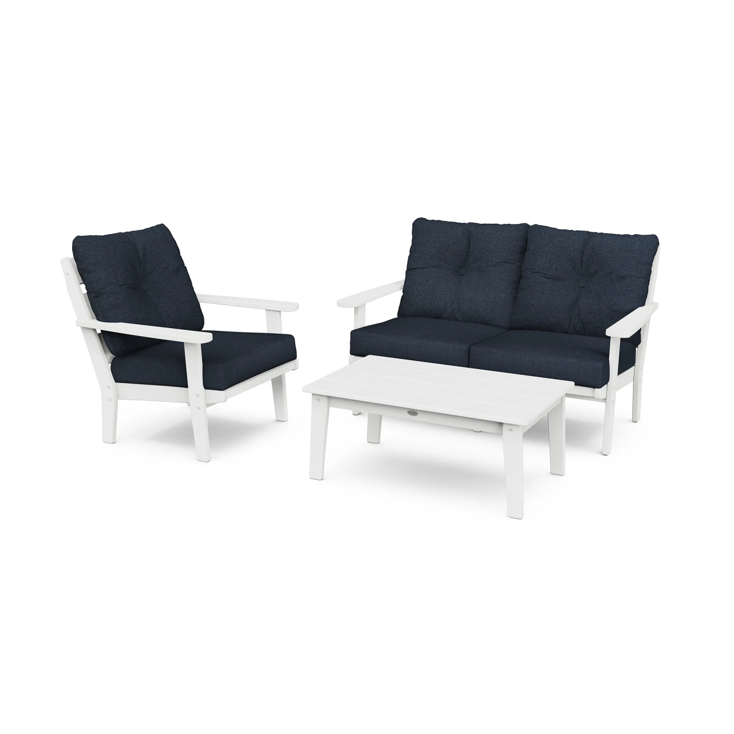 POLYWOOD Lakeside 3-Piece Deep Seating Set 9 POLYWOOD Lakeside 3-Piece Deep Seating Set - Image 7