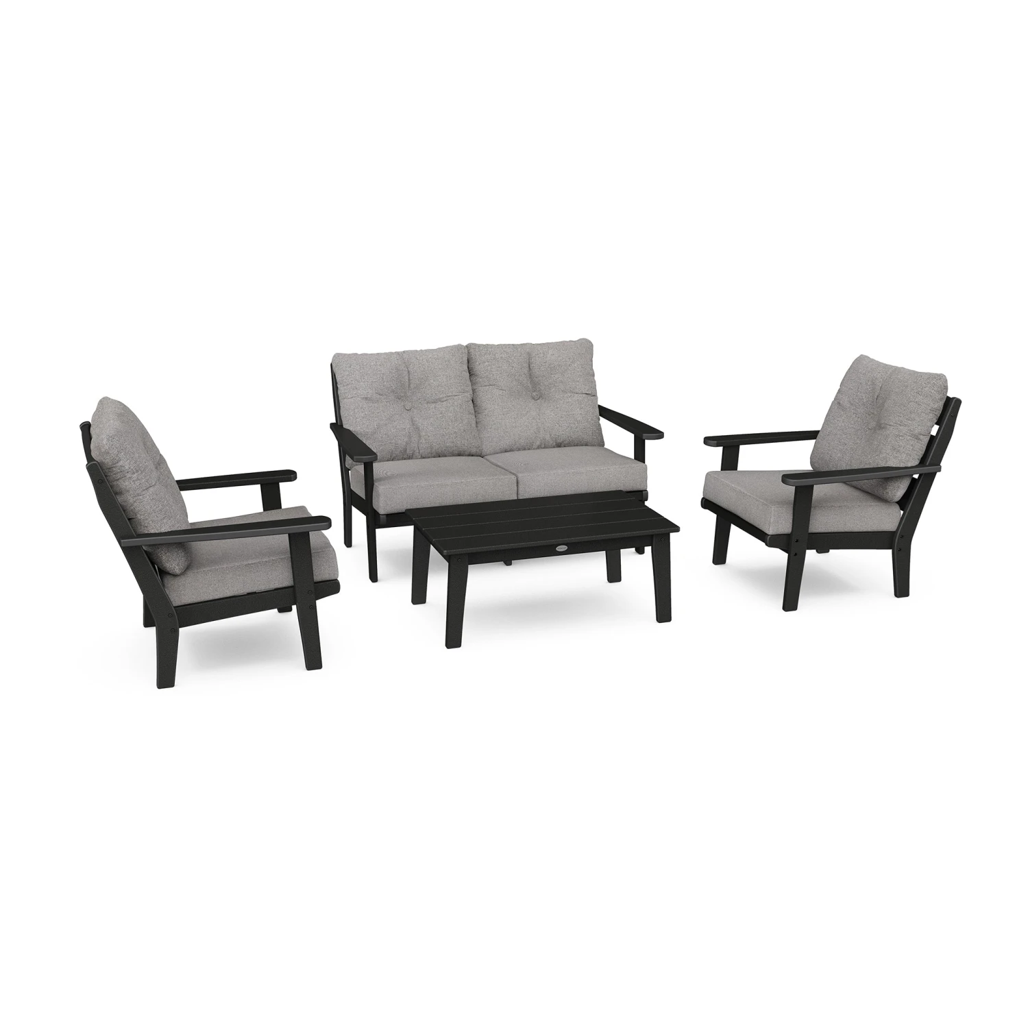 POLYWOOD Lakeside 4-Piece Deep Seating Set 3 POLYWOOD Lakeside 4-Piece Deep Seating Set