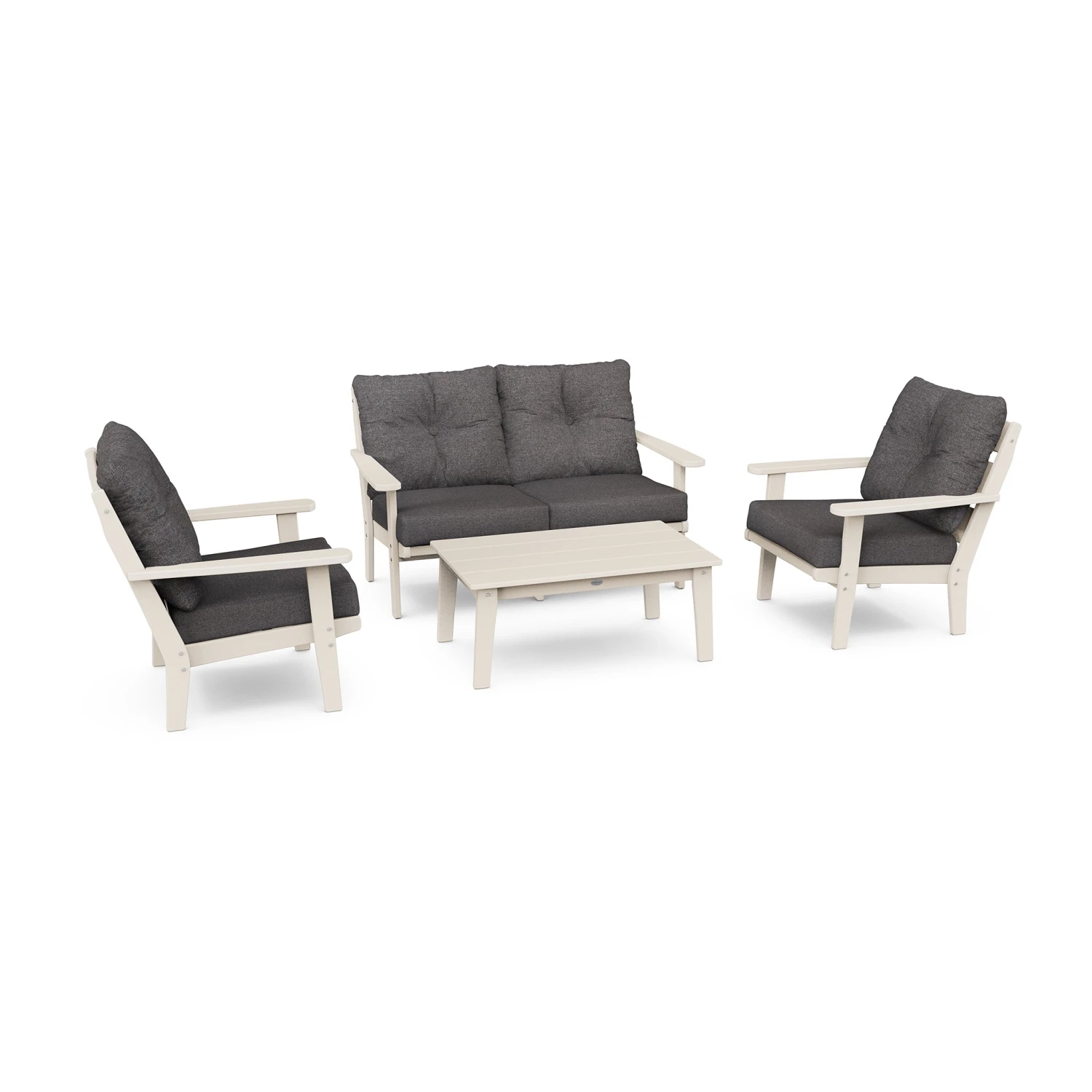 POLYWOOD Lakeside 4-Piece Deep Seating Set 8 POLYWOOD Lakeside 4-Piece Deep Seating Set - Image 6
