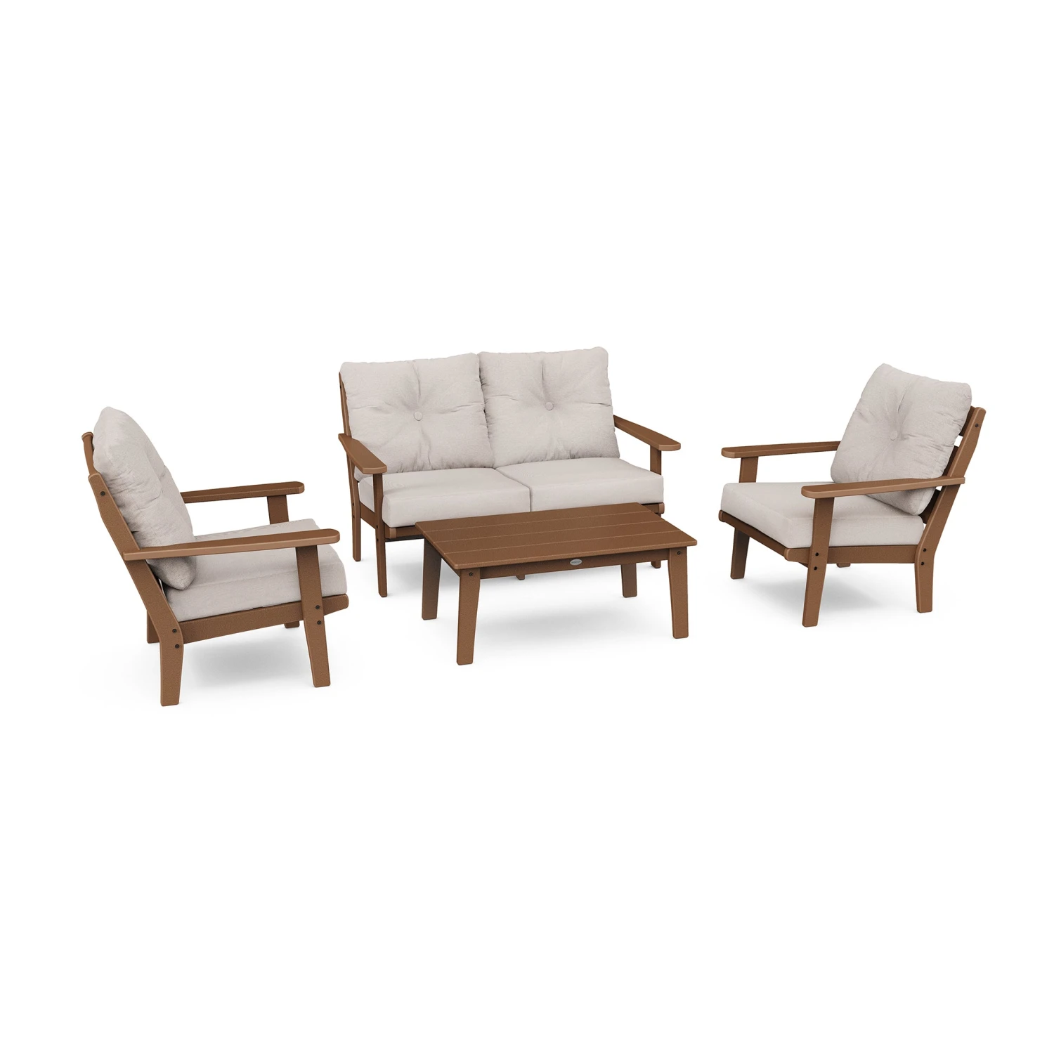 POLYWOOD Lakeside 4-Piece Deep Seating Set 6 POLYWOOD Lakeside 4-Piece Deep Seating Set - Image 4