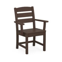 POLYWOOD Lakeside Dining Arm Chair 15 POLYWOOD Lakeside Dining Arm Chair -VERMONT WOODS Lakeside Dining Arm Chair TLD200MA Mahogany