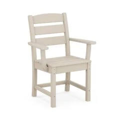 POLYWOOD Lakeside Dining Arm Chair 16 POLYWOOD Lakeside Dining Arm Chair -VERMONT WOODS Lakeside Dining Arm Chair TLD200SA Sand