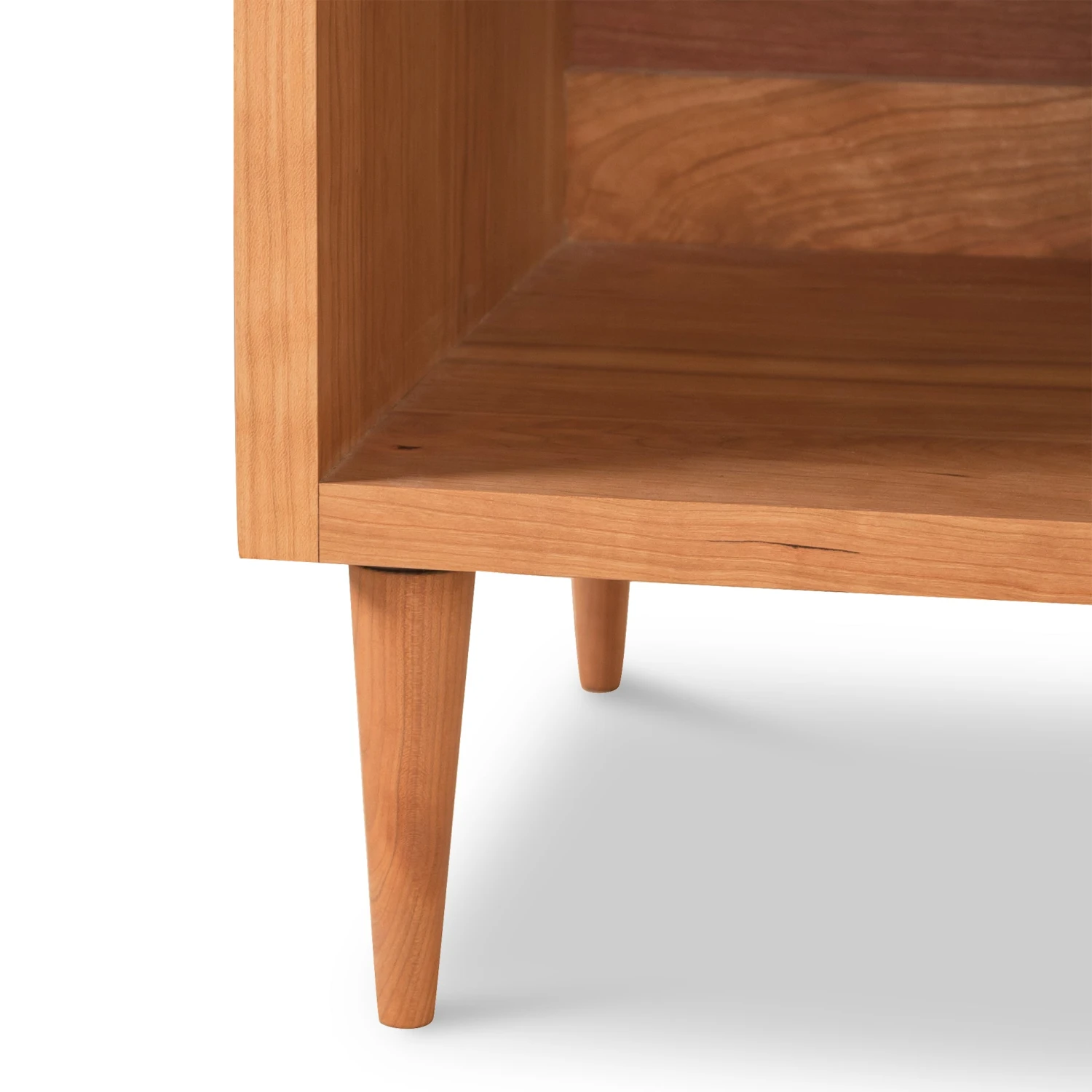 Mid-Century Modern Larssen 1-Drawer Solid Wood Nightstand 5 Mid-Century Modern Larssen 1-Drawer Solid Wood Nightstand - Image 3