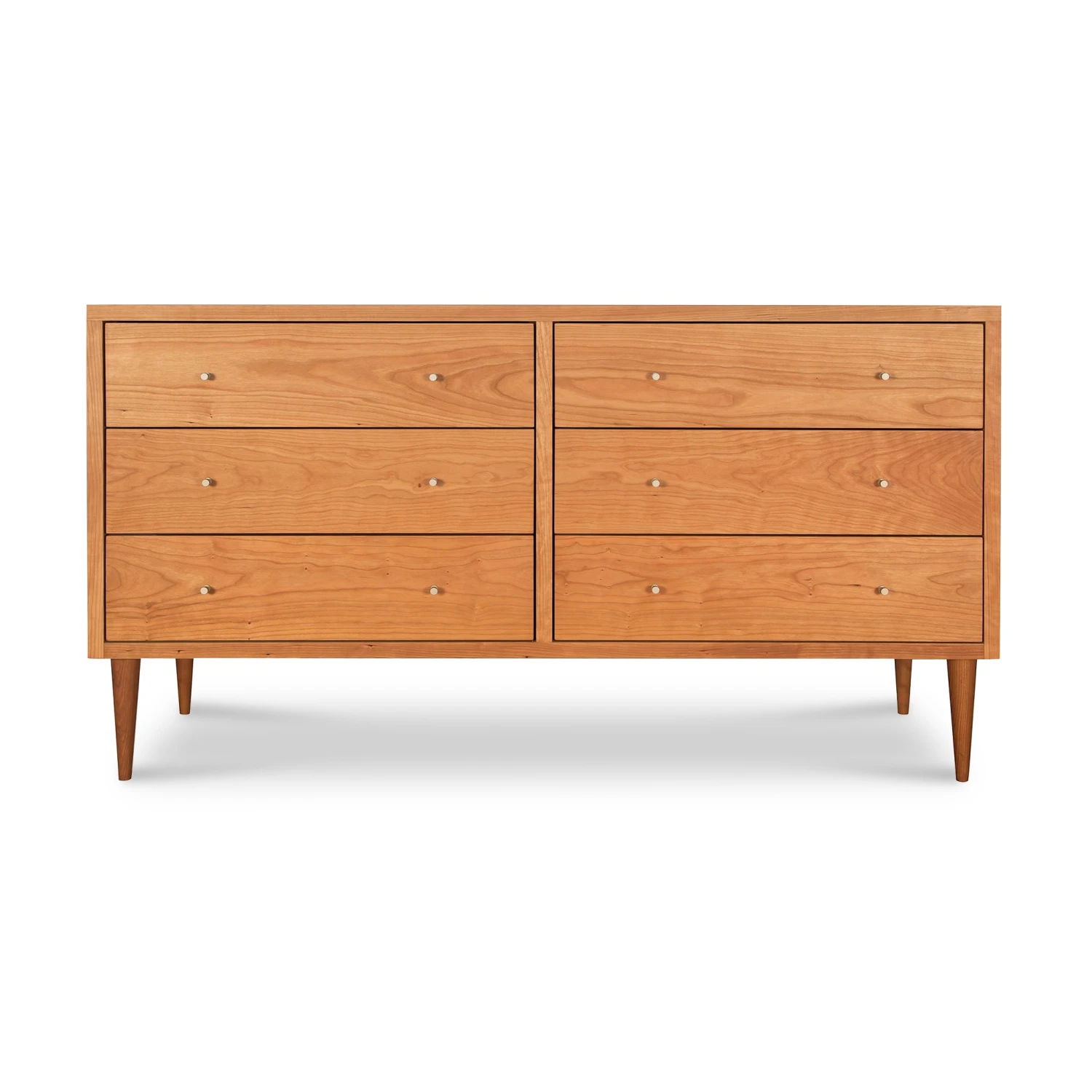 Larssen 6-Drawer Solid Wood Double Dresser 4 Larssen 6-Drawer Solid Wood Double Dresser - Image 2