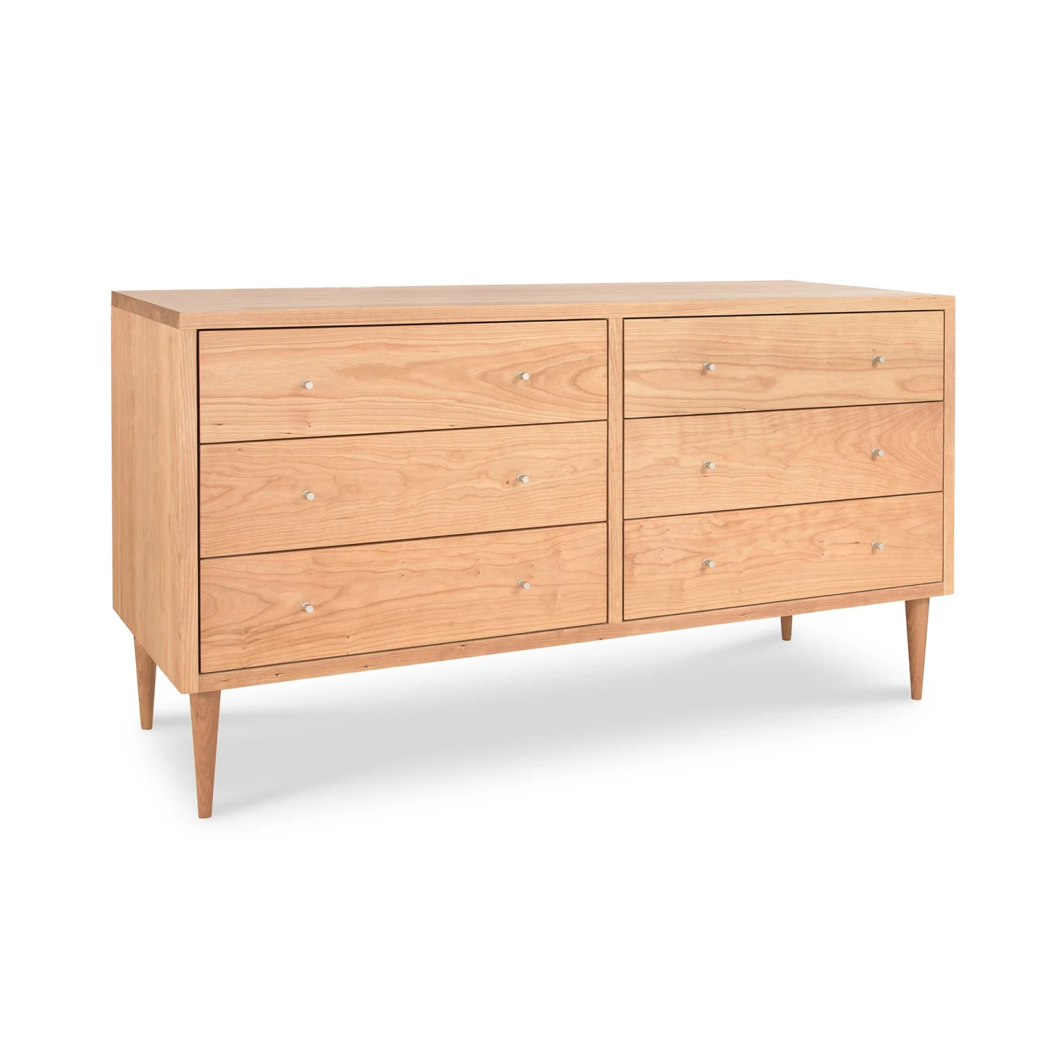 Larssen 6-Drawer Solid Wood Double Dresser 10 Larssen 6-Drawer Solid Wood Double Dresser - Image 8