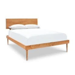 Larssen Handcrafted Vermont Hardwood Mid-Century Modern Bed