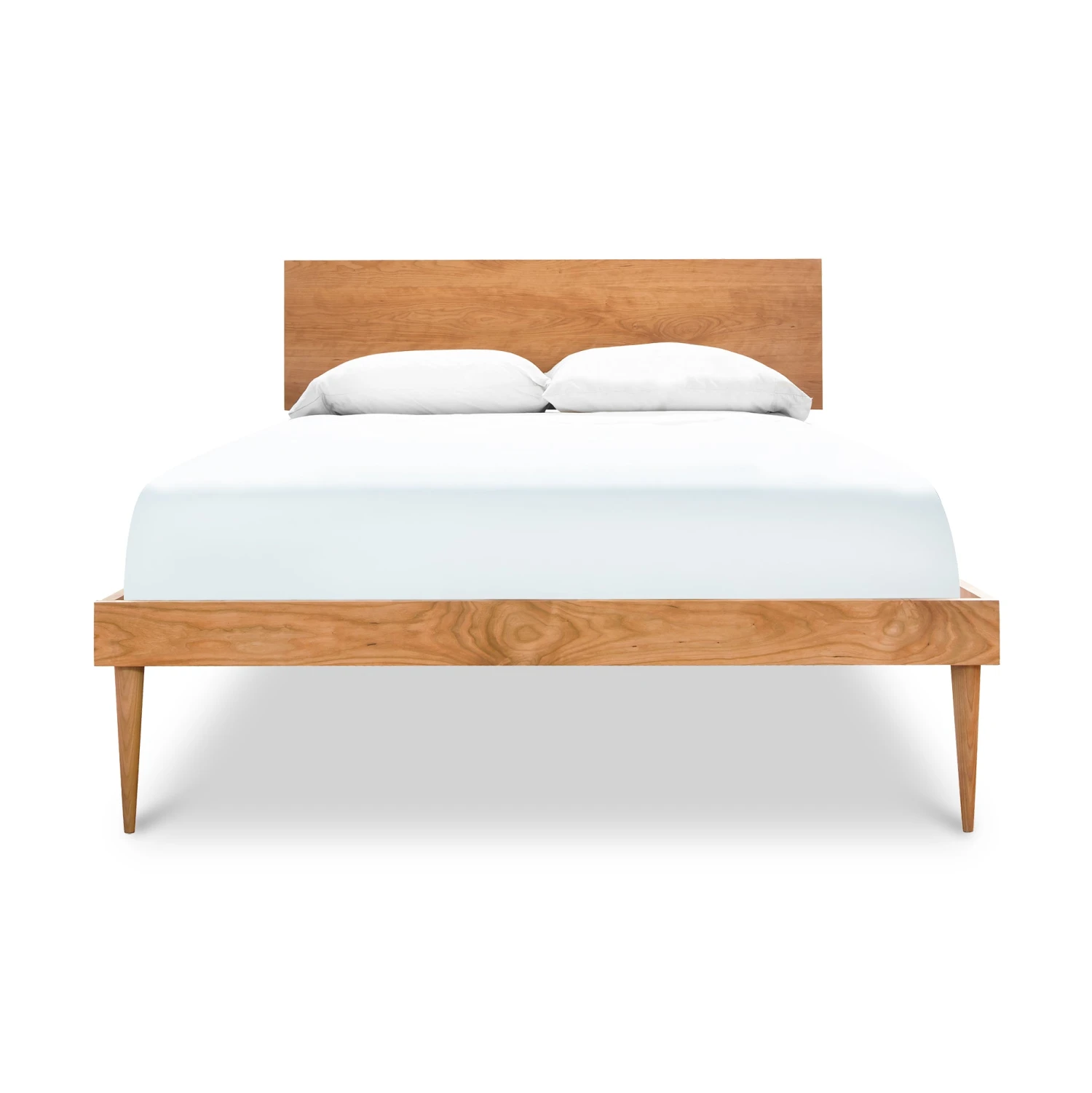 Larssen Handcrafted Vermont Hardwood Mid-Century Modern Bed 4 Larssen Handcrafted Vermont Hardwood Mid-Century Modern Bed - Image 2
