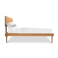 Larssen Handcrafted Vermont Hardwood Mid-Century Modern Bed 13 Larssen Handcrafted Vermont Hardwood Mid-Century Modern Bed -VERMONT WOODS Larssen Bed 2