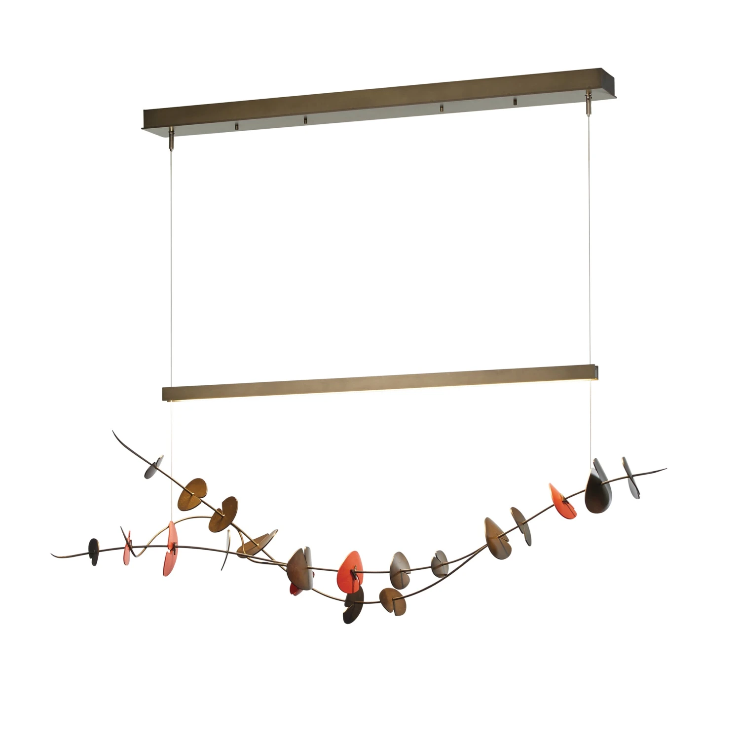 Hubbardton Forge Lily LED Pendant - Hand-Forged Botanical Light 5 Hubbardton Forge Lily LED Pendant - Hand-Forged Botanical Light - Image 3