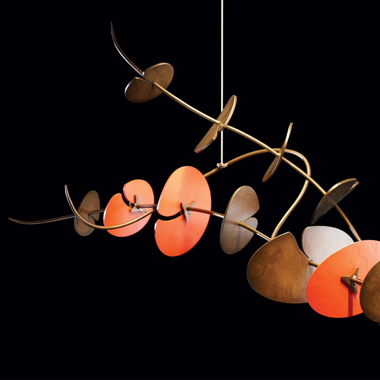 Hubbardton Forge Lily LED Pendant - Hand-Forged Botanical Light 4 Hubbardton Forge Lily LED Pendant - Hand-Forged Botanical Light - Image 2