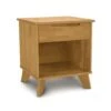 Copeland Furniture Linn 1-Drawer Enclosed Shelf Nightstand 2 Copeland Furniture Linn 1-Drawer Enclosed Shelf Nightstand -VERMONT WOODS Linn Cherry 1 Drawer Enclosed Shelf Nightstand