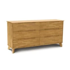 Copeland Furniture Linn 6-Drawer Dresser in Sustainable Solid Wood