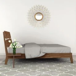 Copeland Furniture Linn Platform Bed -VERMONT WOODS Linn Cherry Platform Bed Queen Saddle Cherry 1 Life 1