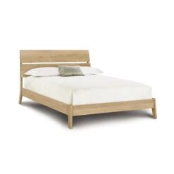 Copeland Furniture Linn Platform Bed -VERMONT WOODS Linn Oak Platform Bed 3155b187 04ae 4e3d 8273 fa75592253d6
