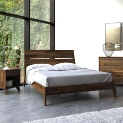 Copeland Furniture Linn Platform Bed -VERMONT WOODS Linn Walnut Platform Bed Life 1 4c2df161 65cf 4ffd a168 ec04a40aadd0