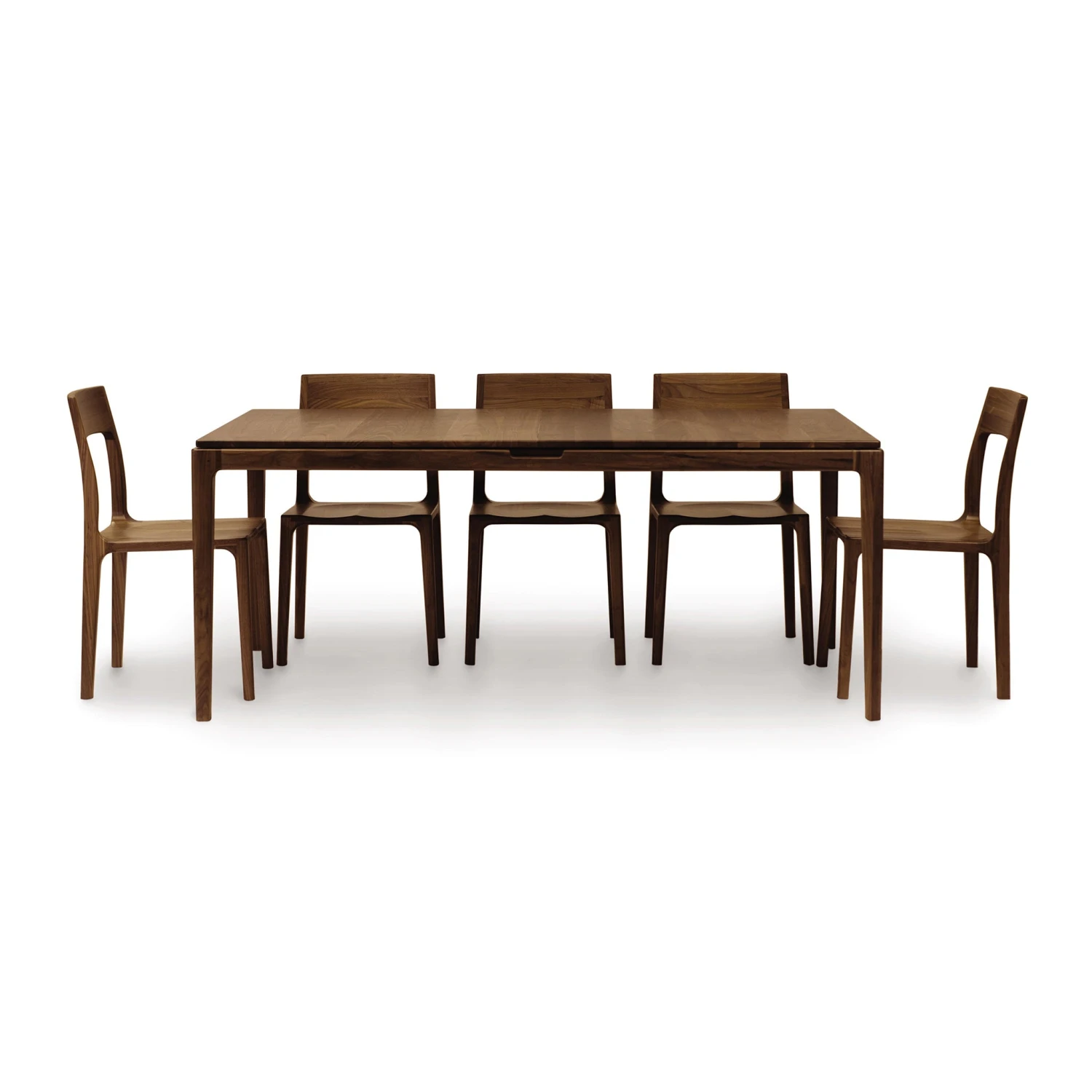 Copeland Furniture Lisse Solid Walnut Extension Dining Table 3 Copeland Furniture Lisse Solid Walnut Extension Dining Table