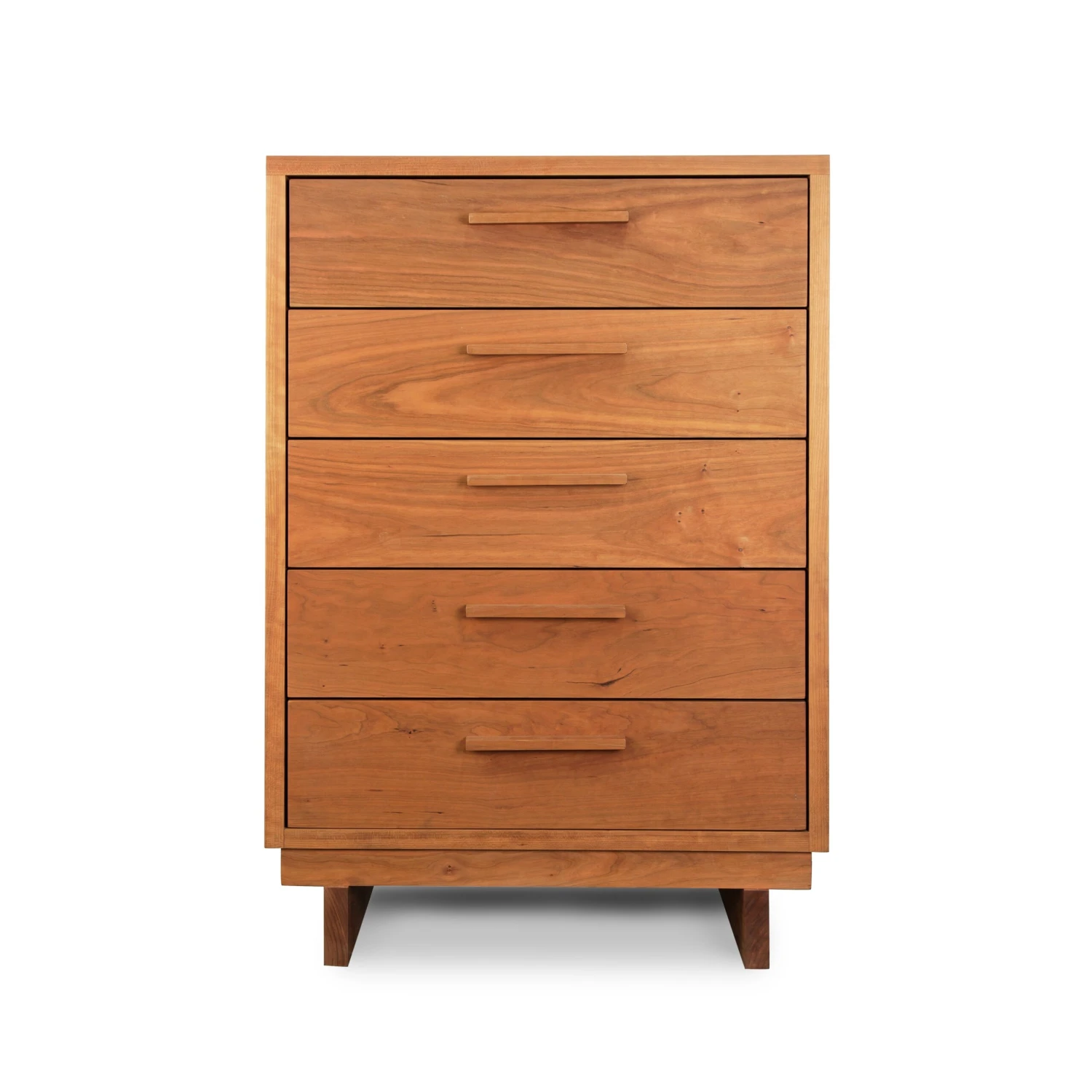 Loft Solid Wood 5-Drawer Chest - Vermont Crafted Bedroom Storage 4 Loft Solid Wood 5-Drawer Chest - Vermont Crafted Bedroom Storage - Image 2