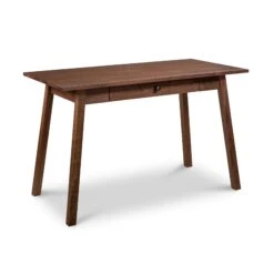 Solid Wood Writing Desk - Manchester Modern Handcrafted Home Office Table 23 Solid Wood Writing Desk - Manchester Modern Handcrafted Home Office Table -VERMONT WOODS Manchester Walnut Writing Desk