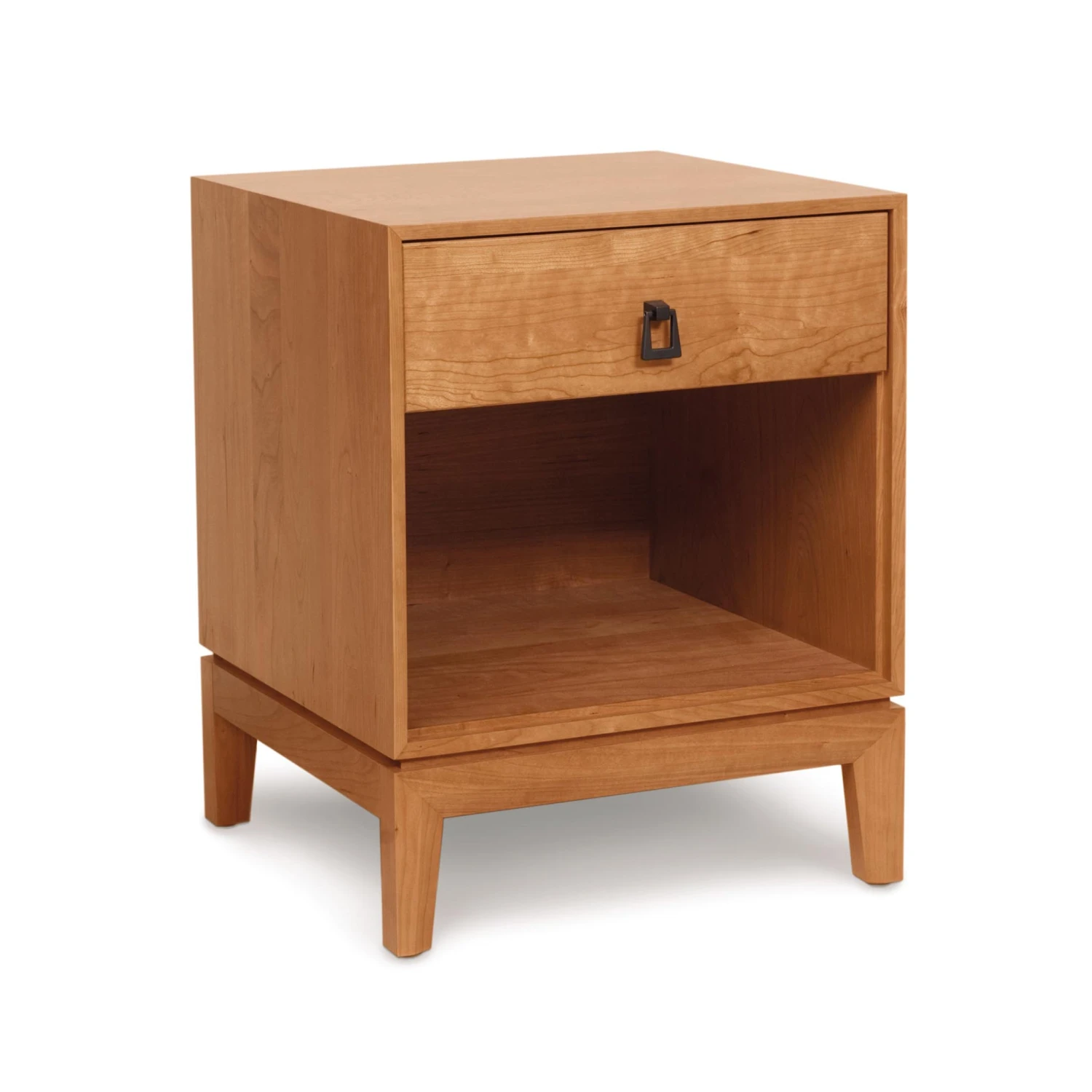 Solid Wood Mansfield 1-Drawer Nightstand - Handcrafted Vermont Quality 3 Solid Wood Mansfield 1-Drawer Nightstand - Handcrafted Vermont Quality