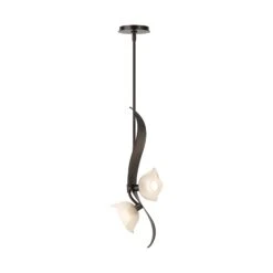Hubbardton Forge Mika 2-Light Pendant 36 Hubbardton Forge Mika 2-Light Pendant -VERMONT WOODS Mika 2 Light Pendant Oil Rubbed Bronze