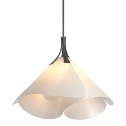 Hubbardton Forge Mobius Large Pendant -VERMONT WOODS Mobius Large Pendant Natural Iron
