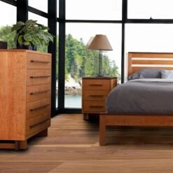 Solid Wood 5-Drawer Chest - Handmade Vermont Bedroom Storage -VERMONT WOODS Modern American 5 Drawer Chest Life 2 1e6d6837 6863 438f a83a c3d6a00be079