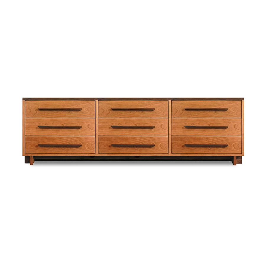 Modern American 9-Drawer Solid Wood Dresser - Handmade in Vermont 3 Modern American 9-Drawer Solid Wood Dresser - Handmade in Vermont
