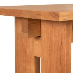 Solid Wood Modern Dining Bench - Handmade Vermont Seating -VERMONT WOODS Modern American Dining Bench 3