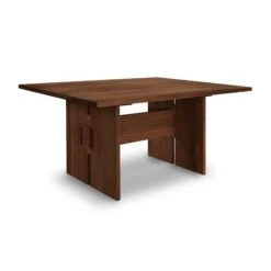 Modern American Solid Wood Dining Table - Custom Handcrafted 19 Modern American Solid Wood Dining Table - Custom Handcrafted -VERMONT WOODS Modern American Dining Table 42x60 Natural Walnut