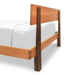 Modern American Solid Hardwood Platform Bed 16 Modern American Solid Hardwood Platform Bed -VERMONT WOODS Modern American Platform Bed 3