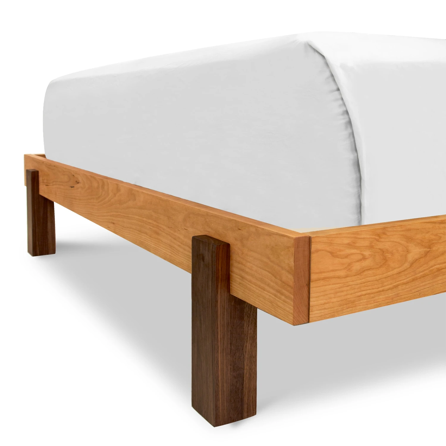 Modern American Solid Hardwood Platform Bed 6 Modern American Solid Hardwood Platform Bed - Image 5