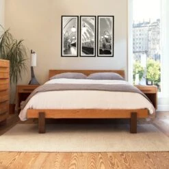 Modern American Solid Hardwood Platform Bed 19 Modern American Solid Hardwood Platform Bed -VERMONT WOODS Modern American Platform Bed Life 2 7ebde689 0648 4d0f ad12 23130081b86e