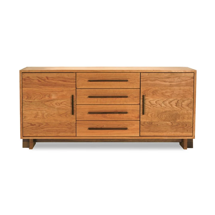 Modern American Solid Wood Sideboard - Art Deco Dining Buffet 3 Modern American Solid Wood Sideboard - Art Deco Dining Buffet