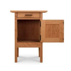Modern Craftsman 1-Drawer Nightstand With Door -VERMONT WOODS Modern Craftsman 1 Door 1 Drawer Nightstand 2 7kbw7d
