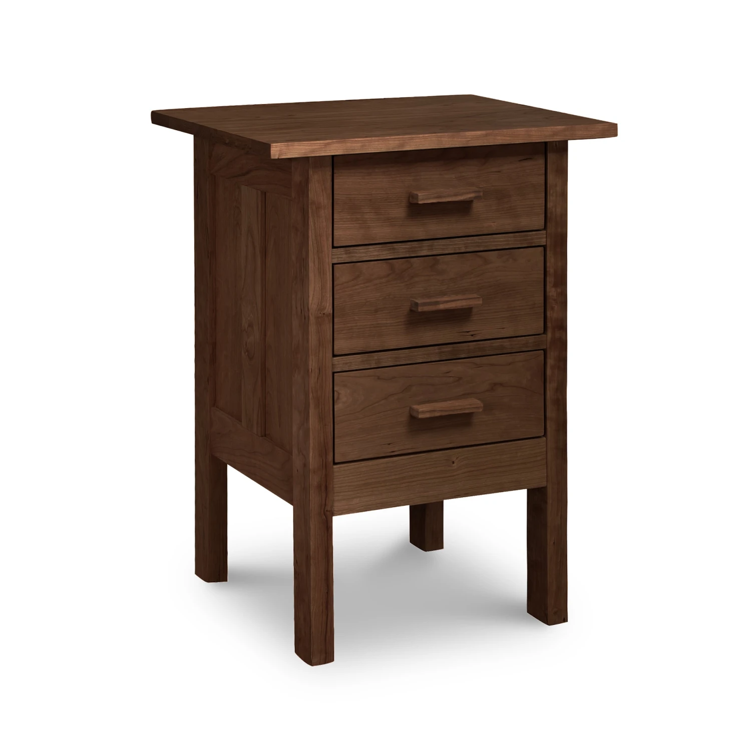 Modern Craftsman 3-Drawer Nightstand 10 Modern Craftsman 3-Drawer Nightstand - Image 8