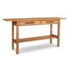 Modern Craftsman 2-Drawer Console Table - Handcrafted Solid Wood