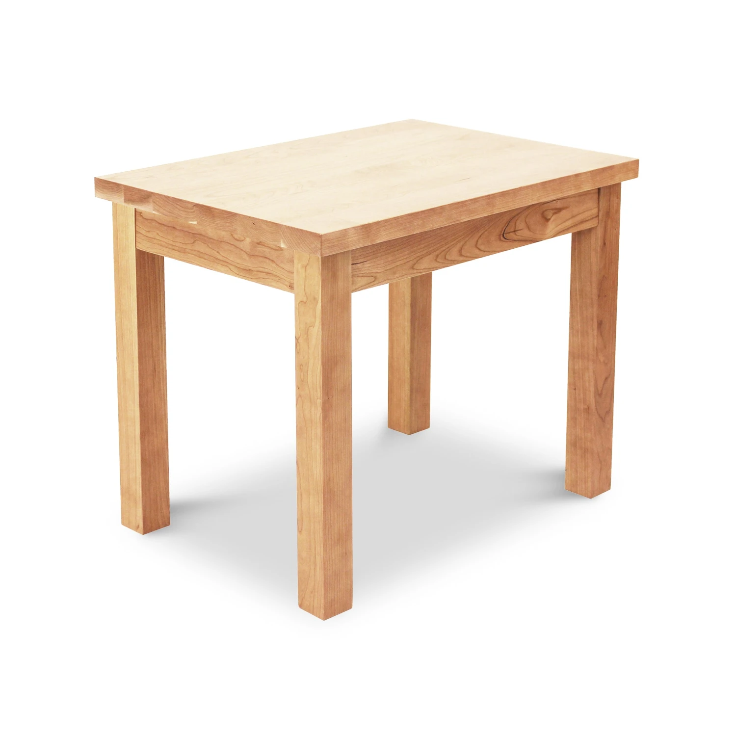 Modern Mission Solid Wood End Table - Handcrafted Vermont Quality 5 Modern Mission Solid Wood End Table - Handcrafted Vermont Quality - Image 3
