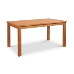 Modern Mission Solid Wood Parsons Dining Table