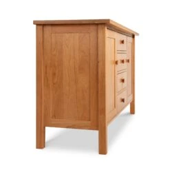 Artisan Crafted Modern Mission Sideboard - Solid Wood Dining Buffet -VERMONT WOODS Modern Mission Sideboard 3
