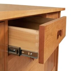 Artisan Crafted Modern Mission Sideboard - Solid Wood Dining Buffet -VERMONT WOODS Modern Mission Sideboard 6