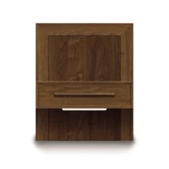 Moduluxe Attached Nightstand with Drawer - 29" Series 7 Moduluxe Attached Nightstand with Drawer - 29" Series -VERMONT WOODS Moduluxe Attached Nightstand with Drawer 29in Series 24in Wide Natural Walnut